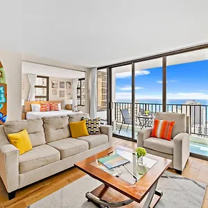 Apartment Waikiki Banyan 1br With Great Ocean Views, Steps To & Parking! Honolulu