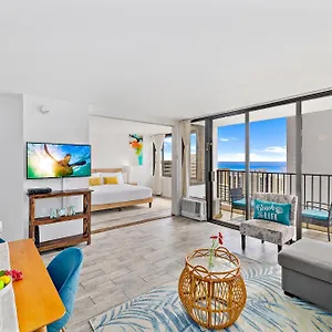 Apartment 1br With Great Ocean Views, 1 Block To Waikiki Honolulu